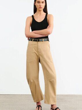 Nili Lotan Shon bow leg pant